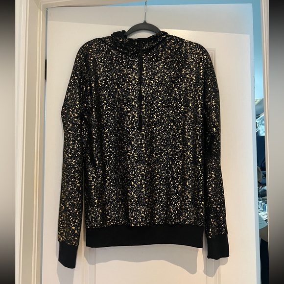 Material Girl Shiny Shimmer Hoodie - Picture 2 of 4